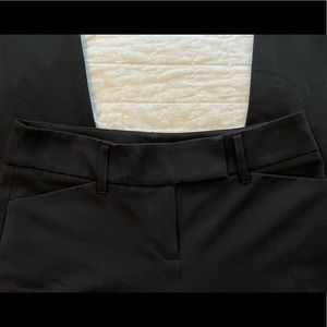 WHBM black Flare leg pant